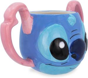 Silver Buffalo Lilo & <span class=keywords><strong>Stitch</strong></span>'s Face <span class=keywords><strong>Taza</strong></span> de cerámica esculpida en <span class=keywords><strong>3D</strong></span> 16 onzas - Product Image 2