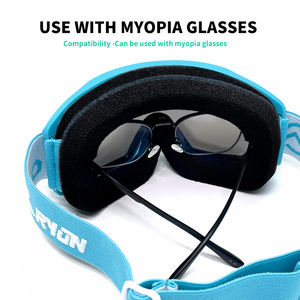 Yijia הסיטונאים אופטיים מלאי אנטי ערפל windproof סקי משקפי סקי משקפי סנובורד משקפי שלג - Product Image 4