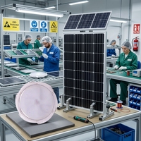 Lampe solaire de plafond extérieure durable et flexible, économe en énergie pour usage domestique