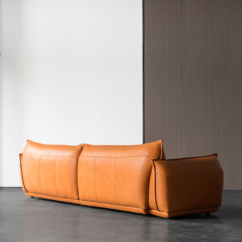 Wholesale Real Genuine Leather 3 Seat Sofa Set Furniture Modern Design Home Luxury Sofa Living Room Sofas