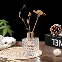 Diffuseur de parfum sans flamme à motif ananas en forme de cube d'eau de luxe 120 ml, écologique, sans parabène, fait main, longue durée