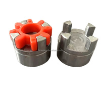 NewWay Flexible 45 #   Couplage d'arbre de moteur à manchon élastique rond en acier à couple élevé pour remplacement de pièces de pompe à piston hydraulique