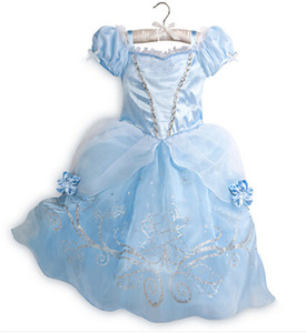 Disfraz de Princesa de Lujo para Niñas, Vestido de Elsa, <span class=keywords><strong>Anna</strong></span>, Rapunzel, para Halloween, Cosplay, Fiesta de Cumpleaños - Product Image 3