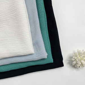 Tela de Textura Arrugada Premium, Material Suave al Tacto para Prendas de Moda y Vestimenta, Personalizada, de Alta Calidad, 100% Poliéster - Product Image 6