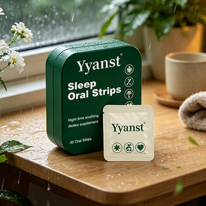 OEM Bandes buccales apaisantes pour le sommeil, à base de plantes naturelles, complément alimentaire de qualité alimentaire, saveur personnalisée pour adultes, favorisant le calme et un sommeil profond - Product Image 3