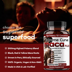 Cápsulas de Raíz de Maca, Suplemento para la Salud Masculina con Maca Negra, Fenogreco, Tribulus, Extracto de DONG <span class=keywords><strong>OUAI</strong></span> - Product Image 2
