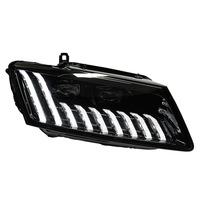 Pour Audi Q5, ensemble de phares 2008-2018, lentille LED complète modifiée, DRL séquentiel, clignotant automatique, pièces de rechange pour voiture