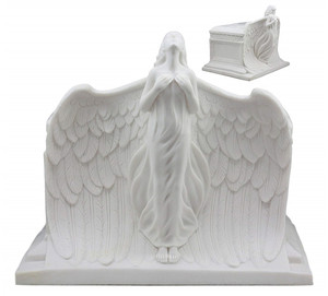 Polyresin/Resina Ebros Cielo Legato In Aumento di <span class=keywords><strong>Angelo</strong></span> Cremazione Urn Statua di Fondo di Carico Funerale di Alimentazione <span class=keywords><strong>Ali</strong></span> Di Un <span class=keywords><strong>Angelo</strong></span> Memoriale - Product Image 4