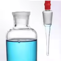 Flacon compte-gouttes 30ml <span class=keywords><strong>Chimie</strong></span> Lab Liquid Drop Amber Experiment Lab Verrerie Flacon compte-gouttes - Product Image 2