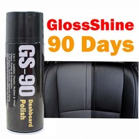 Produits d'entretien de voiture et super brillant intérieur chaussures en cuir propres en plastique cockpit polisseuse tableau de bord nettoyant vernis spray oem