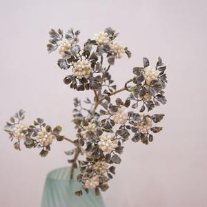 H-613 automne rétro dentelle baie vin framboise Simulation fruits affichage maison accessoires fleurs et plantes décoratives - Product Image 3