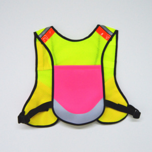 Hi-<span class=keywords><strong>viz</strong></span>-chaleco reflectante de seguridad para niños, uniforme de seguridad reflectante con logotipo personalizado - Product Image 5
