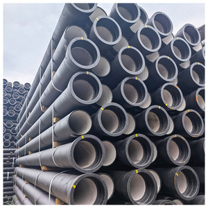 High Strength K8 K9 K10 Ductile <b>Iron</b> Round Pipe Suppliers for Transport - Product Image 3