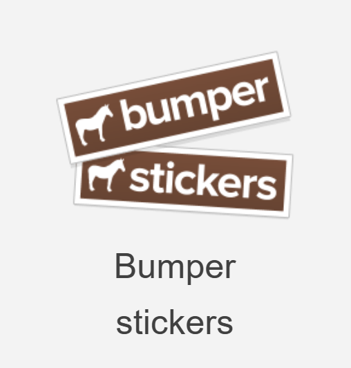 Bumper stickers
