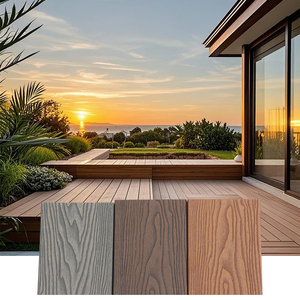 Thân thiện với môi chống UV ép đùn WPC Gỗ nhựa composite Terrace tầng không thấm nước Patio WPC ngoài trời <span class=keywords><strong>decking</strong></span> - Product Image 2