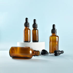 Flaconi Contagocce in Vetro per Oli Essenziali 5ml 10ml 15ml 20ml 30ml 100ml con Pipetta in Vetro, Flacone Contagocce in Vetro Ambrato per Profumo Attar - Product Image 4