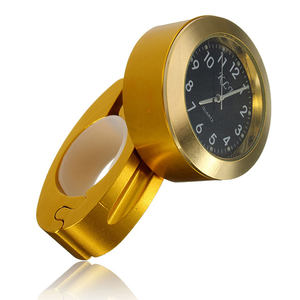 Support de <span class=keywords><strong>guidon</strong></span> de <span class=keywords><strong>moto</strong></span> CNC avec horloge à cadran - Product Image 1