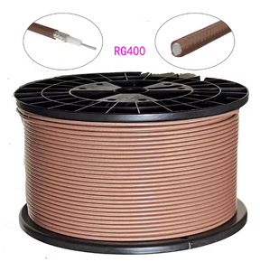 <span class=keywords><strong>Cable</strong></span> Coaxial RG400 <span class=keywords><strong>de</strong></span> Cobre Plateado con Doble Blindaje, <span class=keywords><strong>Cable</strong></span> <span class=keywords><strong>de</strong></span> Conexión RG-400 <span class=keywords><strong>de</strong></span> Alta Calidad y Baja Pérdida 50-3 RF - Product Image 1