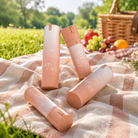 Botol Pompa Tanpa Udara 15ml Set Botol Tanpa Udara Dapat Didaur Ulang Kemasan Kosmetik Botol Lotion Logo Dapat Disesuaikan
