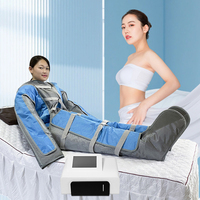 Système de massage pneumatique portable intelligent à compression séquentielle pour le soulagement de l'œdème, la récupération musculaire, les soins de bien-être et l'analyse cutanée