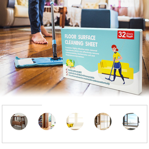 La carta per la pulizia del pavimento in legno ecologica all'ingrosso rimuove le macchie foglio <span class=keywords><strong>detergente</strong></span> per pavimenti foglio <span class=keywords><strong>detergente</strong></span> per la pulizia del pavimento - Product Image 4