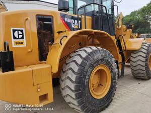 Chargeuse sur pneus Cat 966H d'occasion, Cat 950GC, 955F avec moteur jaune Caterpillar pour chantiers de construction - Product Image 3