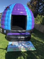 Vente flash - Château gonflable interactif en PVC, facile à installer, taille personnalisable, disco, danse, château gonflable pour adultes, boombox
