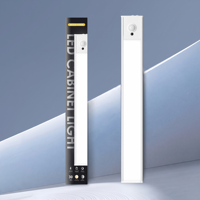 Éclairage intérieur 5CCT, lumière nocturne à intensité variable, batterie USB, rechargeable sans fil, sous l'armoire de cuisine, lumière LED avec capteur de mouvement PIR