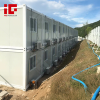 Bâtiment de bureau modulaire préfabriqué en acier pliable - Écologique, installation rapide, espace de travail temporaire étanche