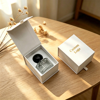 Boîte d'emballage de bouteille de parfum de luxe de 100ml boîte d'emballage d'échantillon de papier de carton