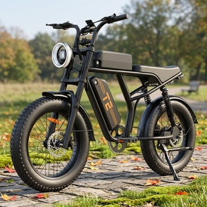 Vélo électrique tout-terrain hybride 500W 48V à pneus larges haute performance pour adultes, pour la conduite sur sentiers et hors route, pneus de 20 pouces - Product Image 6