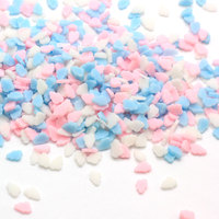 500 g/lot de confettis mixtes en tranches d'argile visqueuse, arroseurs en argile polymère pour l'artisanat, scrapbooking, décoration des ongles, accessoires de remplissage pour le bricolage