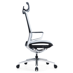 <span class=keywords><strong>Chaise</strong></span> de bureau ergonomique pivotante à dossier haut <span class=keywords><strong>Chaise</strong></span> de bureau en maille moderne Accoudoir réglable 4D Support lombaire Tissu durable extensible - Product Image 3