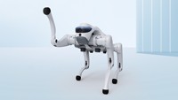 Da Mao Télécommande Chien Robot Pliable en Acier Inoxydable Quadrupède Mécanique à Intelligence Artificielle avec Fonction de Marche sur Tapis