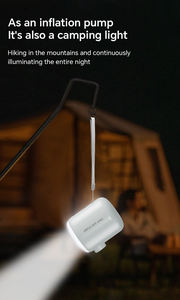 Mini Compresor <span class=keywords><strong>de</strong></span> Aire Inalámbrico Recargable Tipo C <span class=keywords><strong>de</strong></span> 2200 mAh para Exteriores, Presión <span class=keywords><strong>de</strong></span> 30-50 PSI, Nuevo Compresor <span class=keywords><strong>de</strong></span> Aire Multifunción para Camping - Product Image 4