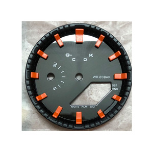 Cadran de modification pour G-Shock GA2100 avec marques et aiguilles <span class=keywords><strong>orange</strong></span>, logo personnalisable, 9 couleurs disponibles - Product Image 5