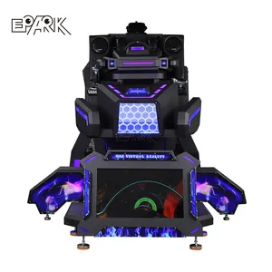 <span class=keywords><strong>Chaise</strong></span> suspendue de réalité virtuelle 360, siège de <span class=keywords><strong>Gaming</strong></span> Vr 360 Terminator Vr, course volante de jeux - Product Image 2