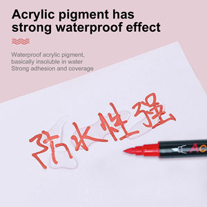 2.mm丙烯酸涂料记号笔单尖涂料记号笔艺术绘画圆点笔便携式着色记号笔 - Product Image 3
