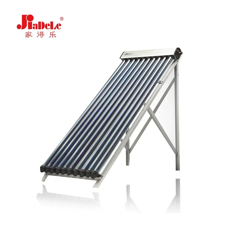 Jiadele China Leverancier Custom Heat Pipe 30 Geëvacueerde Buizen Glazen Zonnecollector Zonneboilers Voor Badkamer Zwembad