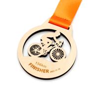 Médailles en bois écologiques à faible MOQ, gravure personnalisée, médailles sportives en bois pour marathon