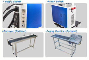 Industriale di Volo Tipo di Fibra Laser Macchina <span class=keywords><strong>Coder</strong></span> Con Lunga Vita del Laser Ideale Per La Linea Di Produzione - Product Image 3