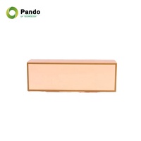 Boîtes à croissants en carton de luxe pour boulangerie, 6 pièces, boîtes à macarons personnalisées, boîtes à pâtisserie en papier blanc avec fenêtre