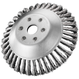 170 mm Gasoline <b>Power</b> Conical <b>Brush</b> for Grass Cutter 32 Bunches for Gardening and Landscaping Metal Material - Product Image 1