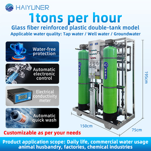 Système de filtration d'eau de haute qualité 500LPH 1000LPH, machine de traitement de l'eau, système de purification d'eau par osmose inverse - Product Image 2