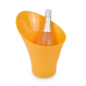 Bsci ถังน้ำแข็งพลาสติกอะคริลิคถังน้ำแข็งพิมพ์โลโก้สำหรับขายเบียร์ไวน์ ISO9001สั่งทำได้ - Product Image 4