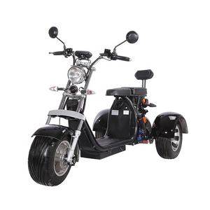 Vente en gros d'usine de scooters électriques, motos à trois roues avec double batterie 60V, vitesse maximale de 40 à 60 km/h - Product Image 2