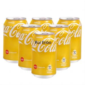 Hong Kong <span class=keywords><strong>CocaCola</strong></span> Soda Sabor a limón 330ml Versión de Hong Kong Bebida carbonatada de limón - Product Image 2