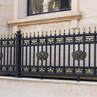 Design moderne de garde-corps d'escalier en aluminium pour balcon d'hôtel avec fabrication chinoise
