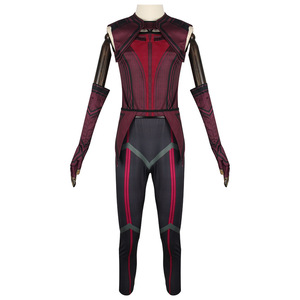 Disfraz <span class=keywords><strong>de</strong></span> Halloween <span class=keywords><strong>de</strong></span> WandaVision, Inspirado en <span class=keywords><strong>la</strong></span> <span class=keywords><strong>Bruja</strong></span> <span class=keywords><strong>Escarlata</strong></span> <span class=keywords><strong>de</strong></span> <span class=keywords><strong>la</strong></span> Película y <span class=keywords><strong>la</strong></span> Serie <span class=keywords><strong>de</strong></span> Televisión, Vestidos <span class=keywords><strong>de</strong></span> los Personajes <span class=keywords><strong>de</strong></span> Echo, Poliéster, Marca Ume, para Adultos - Product Image 3