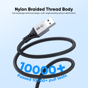 <span class=keywords><strong>VIDVIE</strong></span> 10Gbps Transmisión de alta velocidad 3A 1M Usb <span class=keywords><strong>Cargador</strong></span> móvil <span class=keywords><strong>Tipo</strong></span> <span class=keywords><strong>C</strong></span> Cable Chargeur Teléfono - Product Image 6